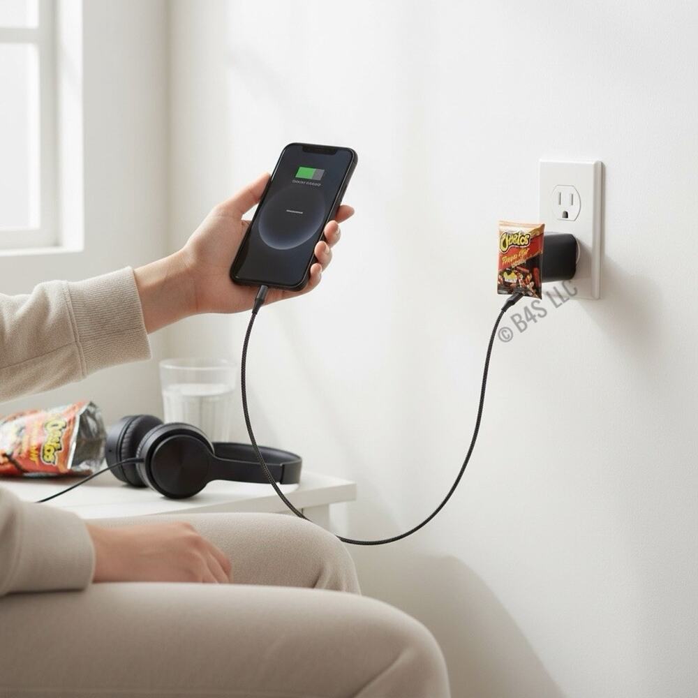 Flamin Hot Cheetos 20W Wall Charger USB-C & USB-A Dual Port Fast Charge